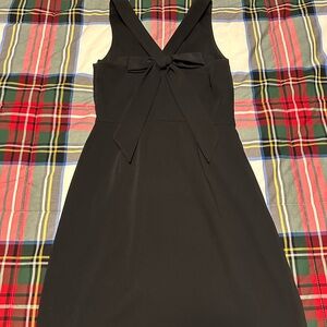 Women’s Black Mini Dress with bow - Banana Republic